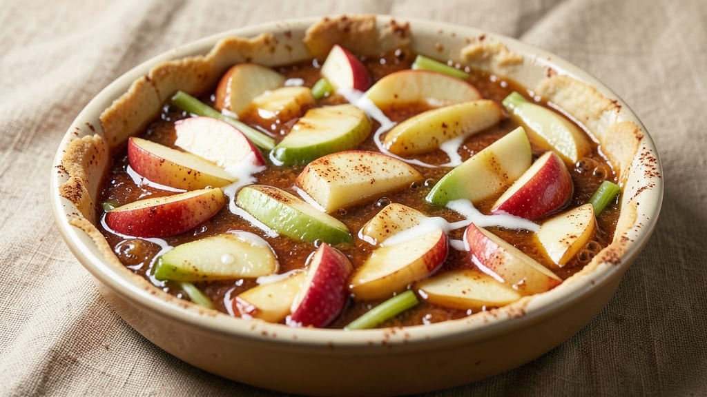 Low Fat Apple Pie Filling Recipe: Celery Crunch Without Heavy Syrup