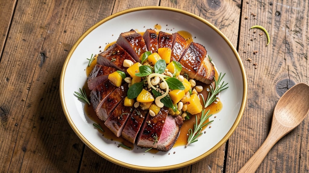Pineapple Pork Tenderloin Recipe: Tropical Stuffed Meat with Caramelized Crunch