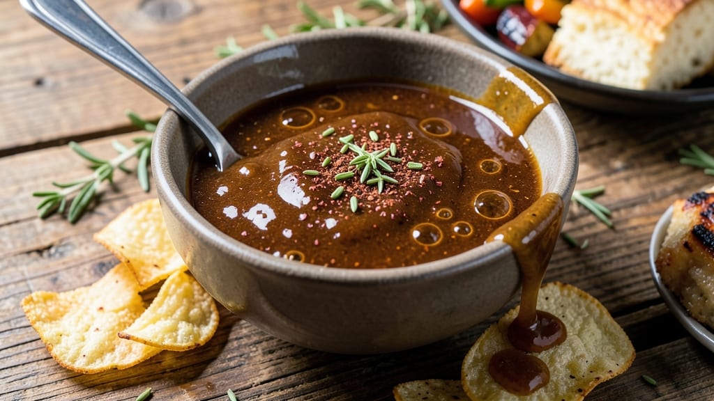 Candy Apple Whiskey BBQ Sauce Recipe: Bold Spice and Celery Crunch Fusion