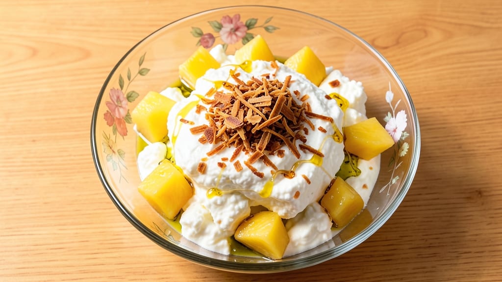 Cottage Cheese and Pineapple Salad Recipe: Tropical Creamy Crunch in 10 Minutes