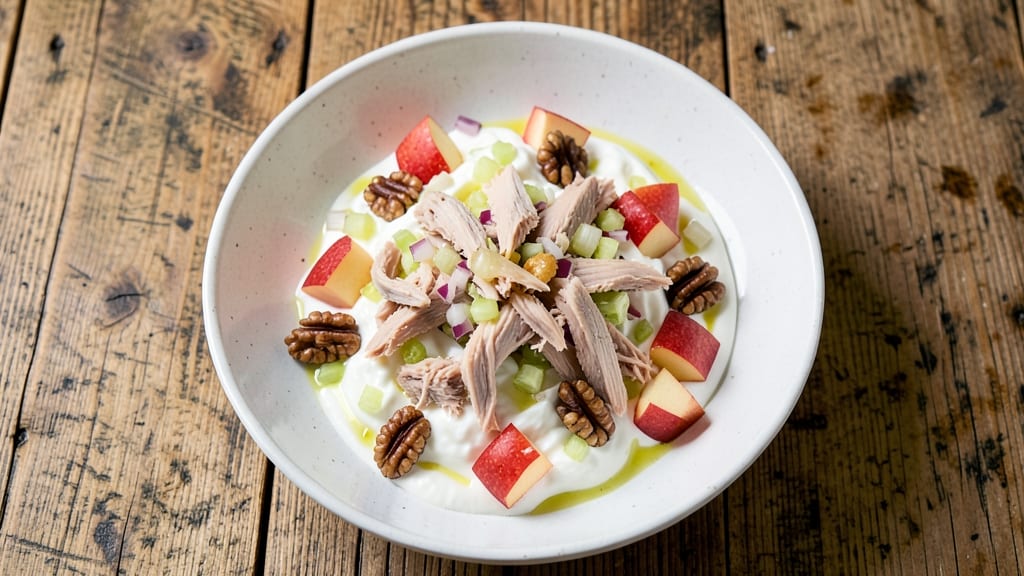Apple Walnut Tuna Salad Recipe: Crunchy Texture Without Dressing Overload