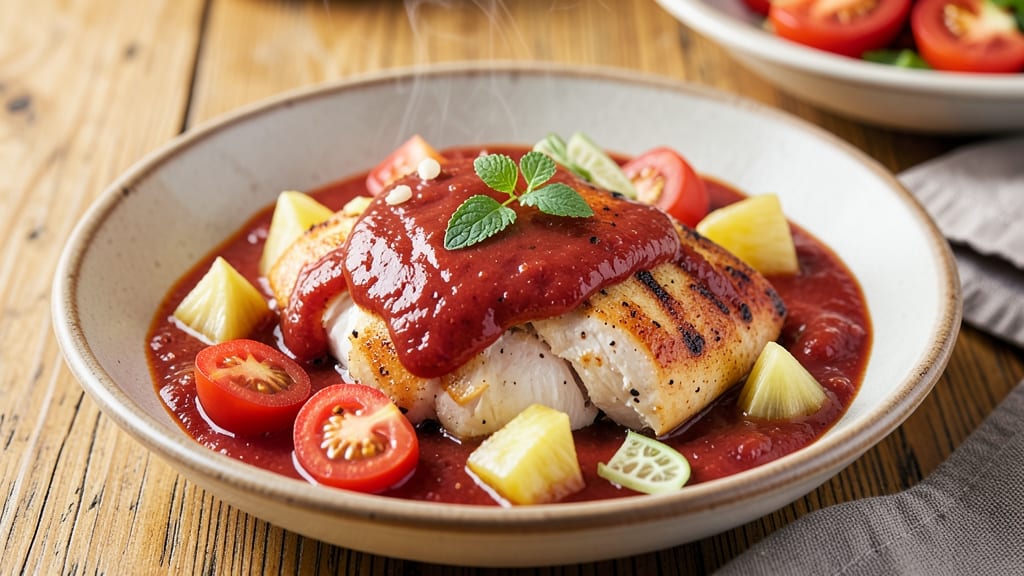 Chicken Pineapple Tomato Sauce Recipe: Sweet-Tart Balance in 25 Minutes