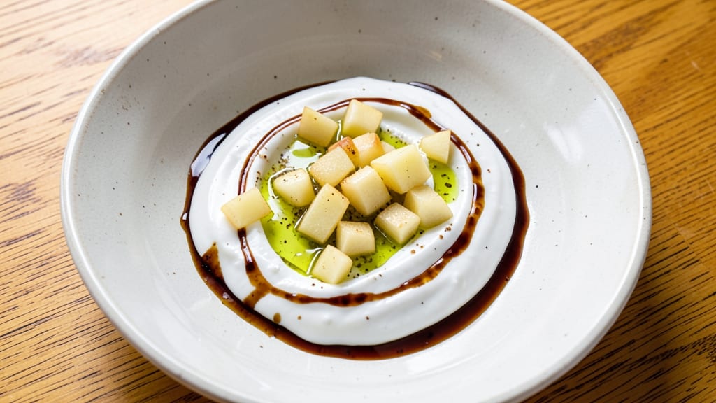 White Balsamic Apple Vinaigrette Dressing Recipe: Bright Balance of Sweet Tart Crunch