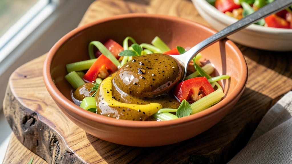 Apple Cider Vinegar Sauce Recipe: Celery-Pepper Crunch Meets Tangy Sweetness