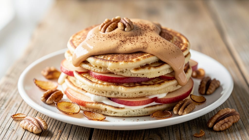 Apple Slice Pancakes Recipe: Stackable Fluff With Hidden Fruit Pockets