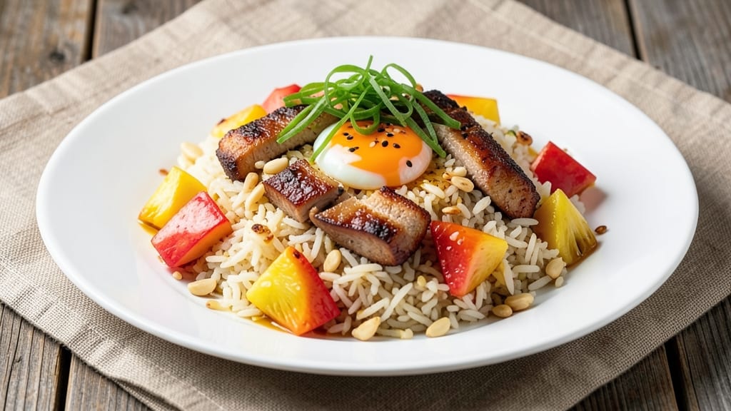 Pineapple Pork Fried Rice Recipe: Sweet-Tart Crunch in Every Bite