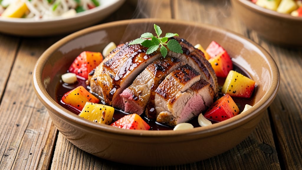 Pork Roast with Pineapple Slow Cooker Recipe: Sweet-Tart Glaze That Caramelizes Meat