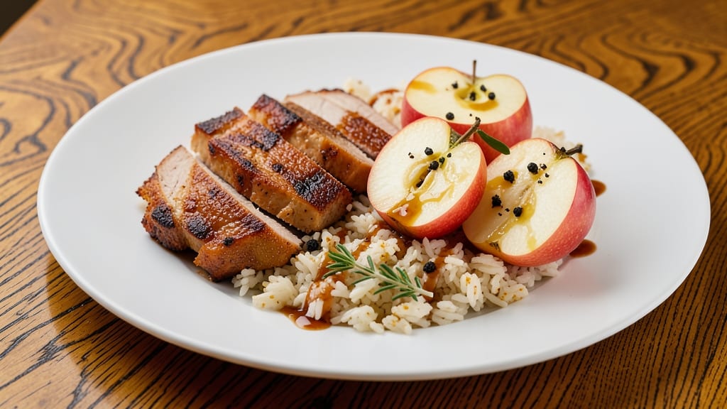 Pork Apple Rice Recipe: Sweet-Savory One-Pan Harmony
