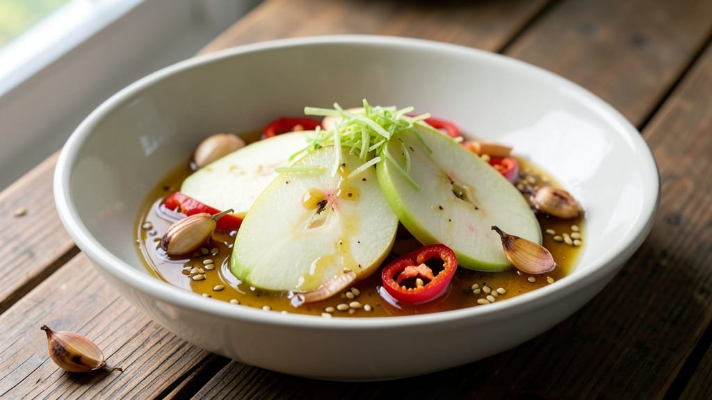 Apple Chilli Sauce Recipe: Celery-Pepper Crunch Meets Sweet Heat Balance