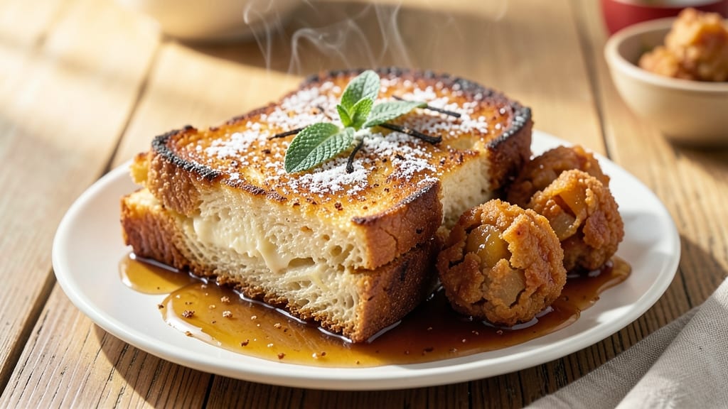 Apple Fritter French Toast Recipe: Crispy Battered Bites with Caramelized Apple Filling