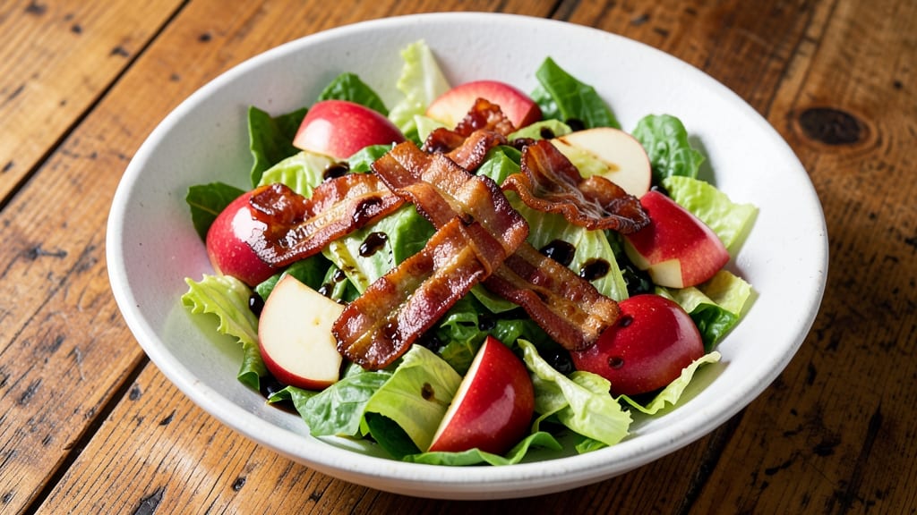 Apple Bacon Salad Recipe: Crispy Bacon and Sweet Apple Harmony