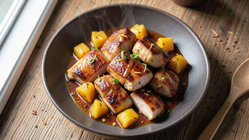 Pineapple Chicken Pressure Cooker Recipe: Sweet-Tart Glaze That Melts in 25 Minutes