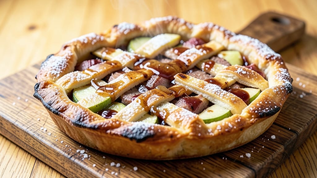 Pork And Apple Pie Recipe: Sweet-Savory Crust Hugs Spiced Filling