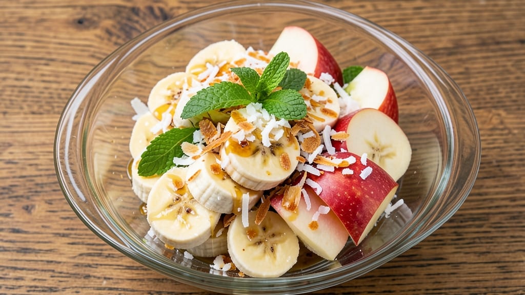 Apple and Banana Fruit Salad Recipe: Bright, Tropical Twist With No Added Sugar