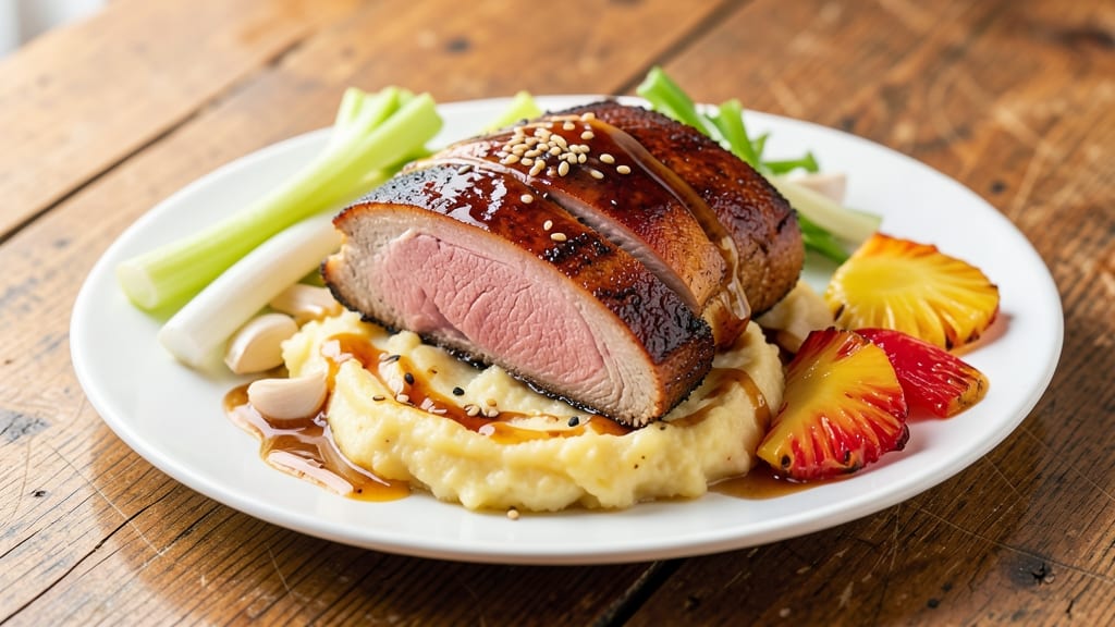 Pineapple Pork Shoulder Recipe: Slow-Braised Sweetness With Celery Crunch