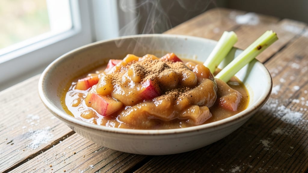 Gravenstein Apple Celery Sauce Recipe: Tart-Creamy Balance With Crunchy Celery Twist