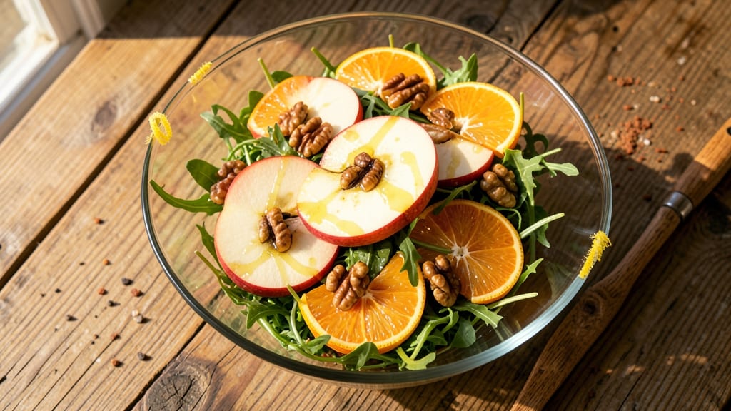 Apple Orange Salad Recipe: Citrusy Crunch With Honey-Lime Dressing