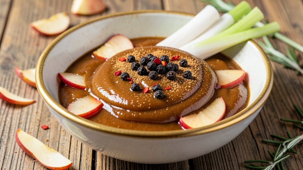 Sweet Apple Dressing Recipe: Celery-Pepper Crunch Meets Warm Cider Spice