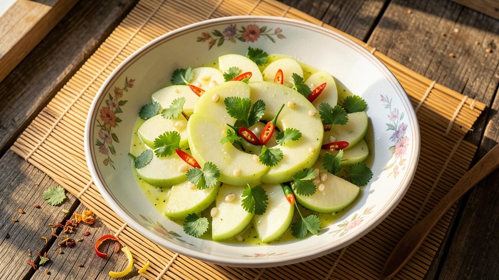 Thai Green Apple Salad Recipe: Zesty Lime and Chili Crunch Fusion