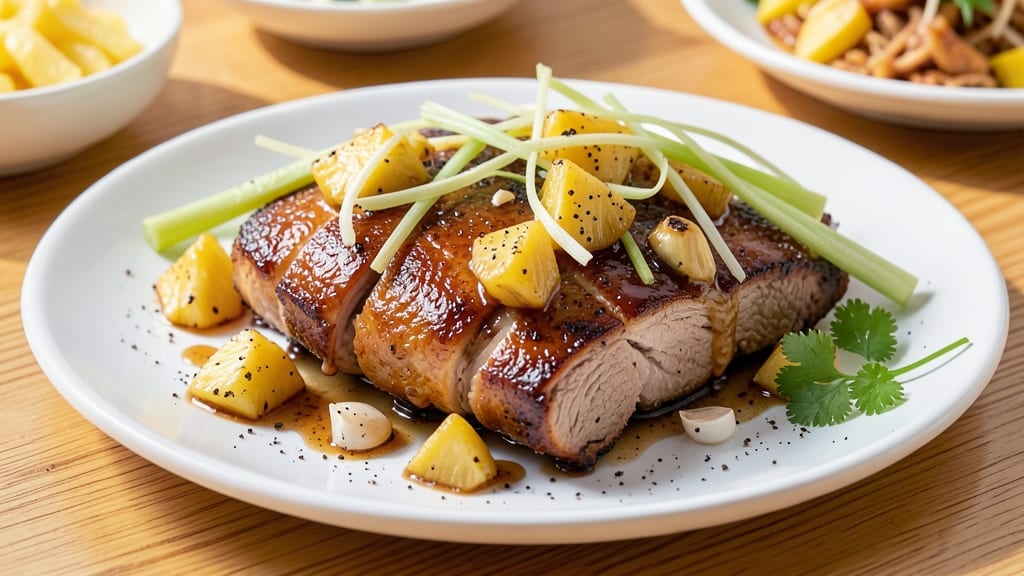 Pineapple Pork Recipe Panlasang Pinoy: Sweet-Tart Glaze with Crunchy Celery Bites