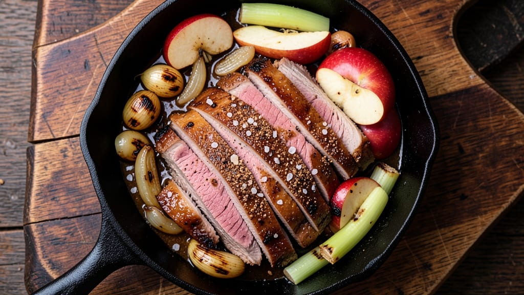 Apple Brisket Recipe: Smoky-Sweet Apple Celery Crunch Fusion