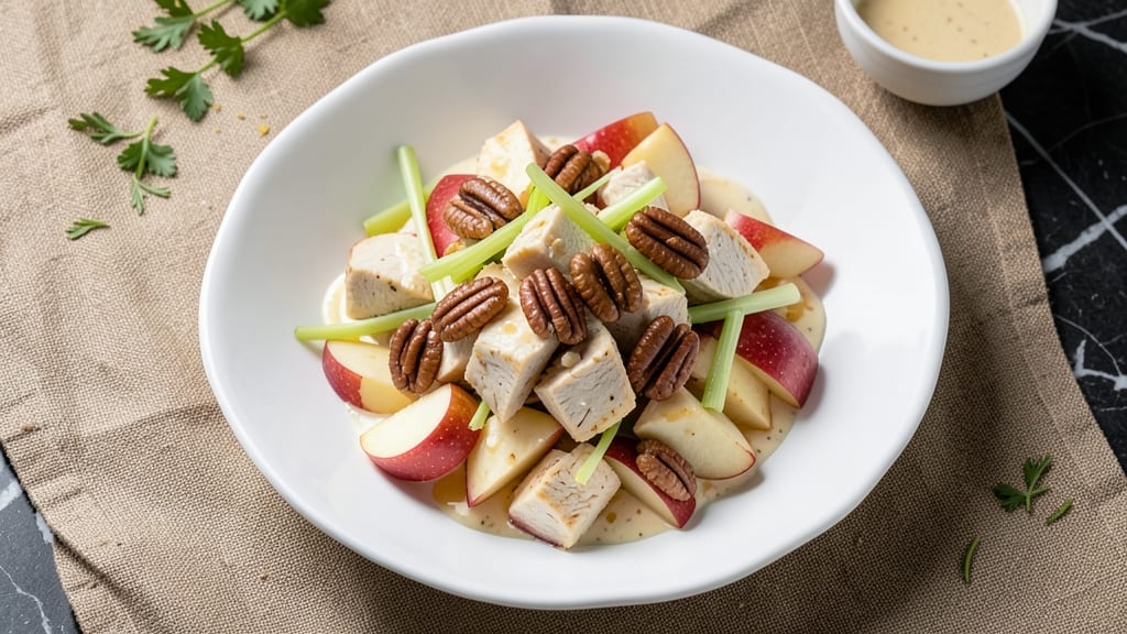 Arby's Apple Pecan Chicken Salad Recipe: Shredded Chicken with Crunchy Celery-Pecan Bite