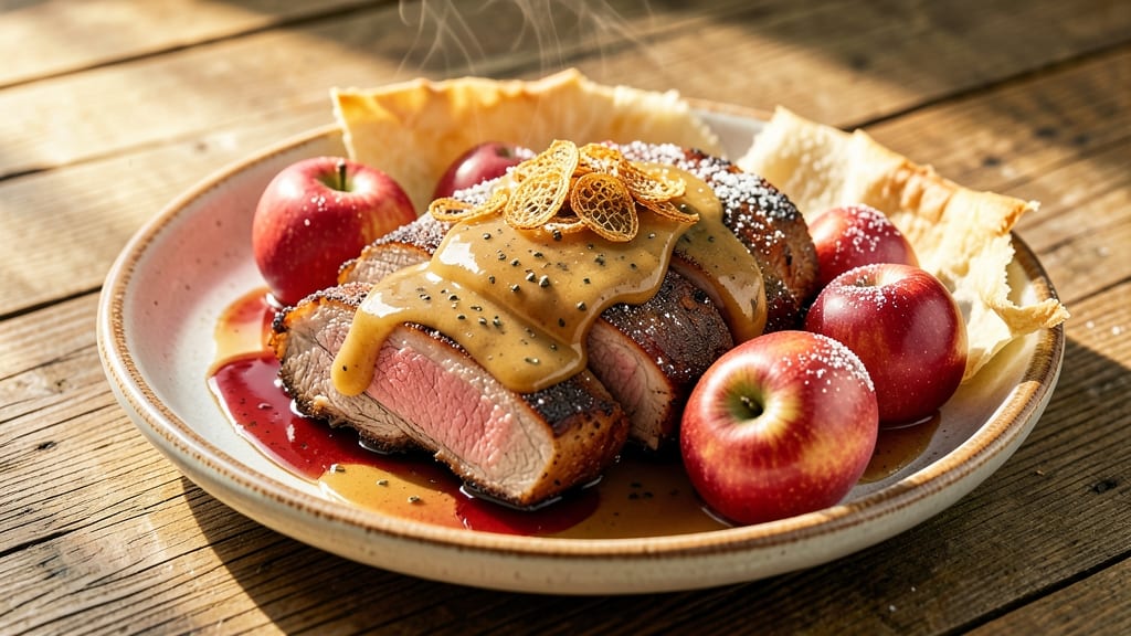 Apple Gravy Recipe for Pork: Celery-Crusted Crunch Meets Savory Sweetness