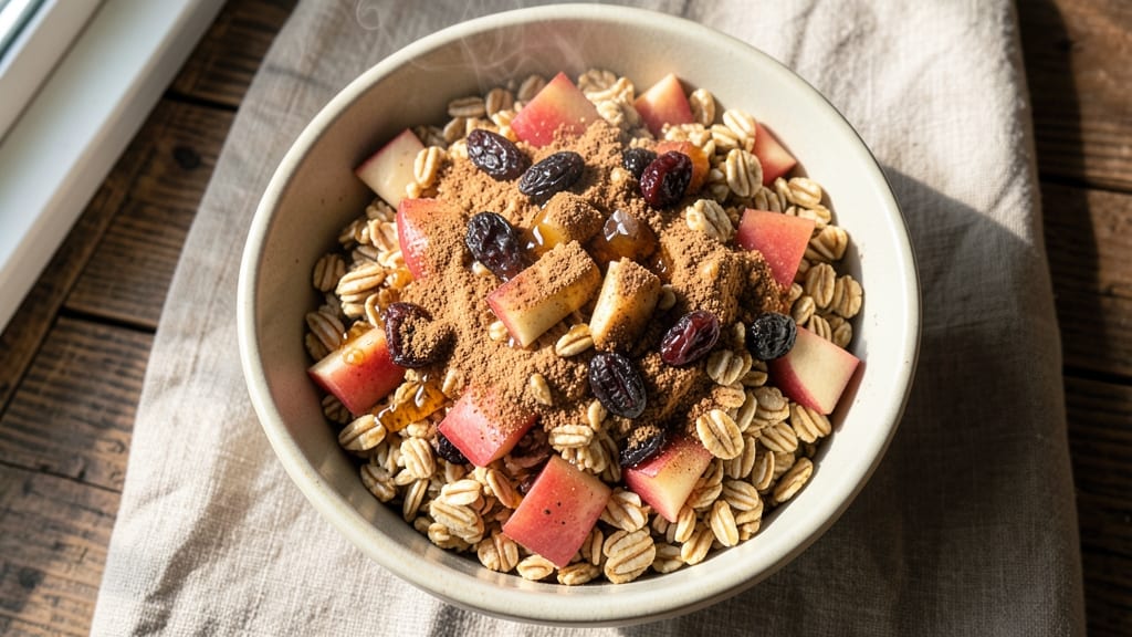 Apple Cinnamon Oatmeal Recipe: Microwave Mug Warmth in 2 Minutes