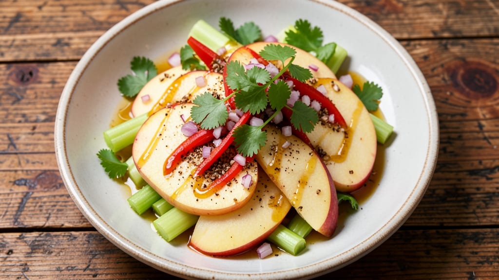 Fogo De Chao Apple Salad Recipe: Celery-Pepper Crunch Meets Spiced Apple Heat