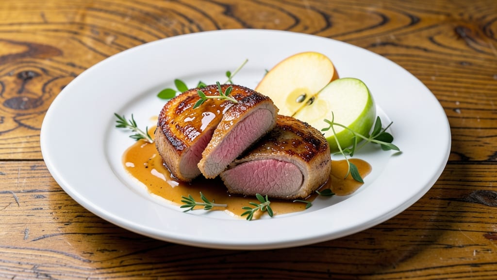Pork Medallions with Apples Recipe: Sweet-Tart Braise That Caramelizes Apples Into Meat