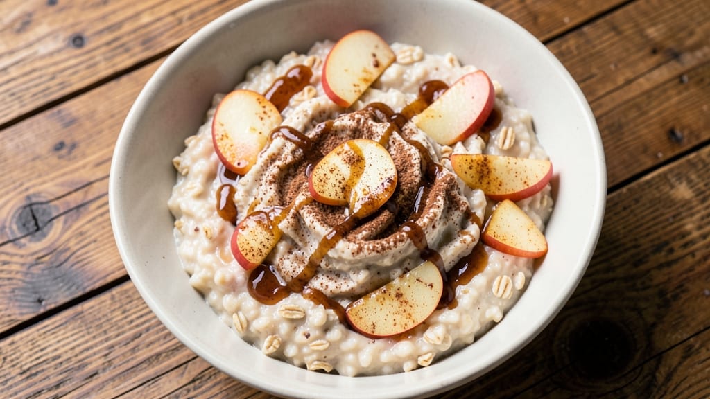 Apple Cinnamon Oatmeal Crockpot Recipe: Warm Spiced Breakfast Ready When You Are