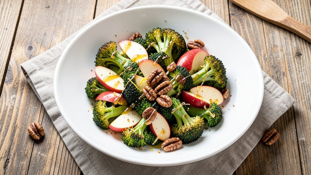 Broccoli Apple Apple Salad Recipe: Sweet-Tart Crunch with Nutty Dressing Twist