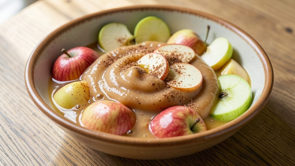 Basic Applesauce Recipe: Spiced Simmer for Smooth, No-Sugar-Added Bliss
