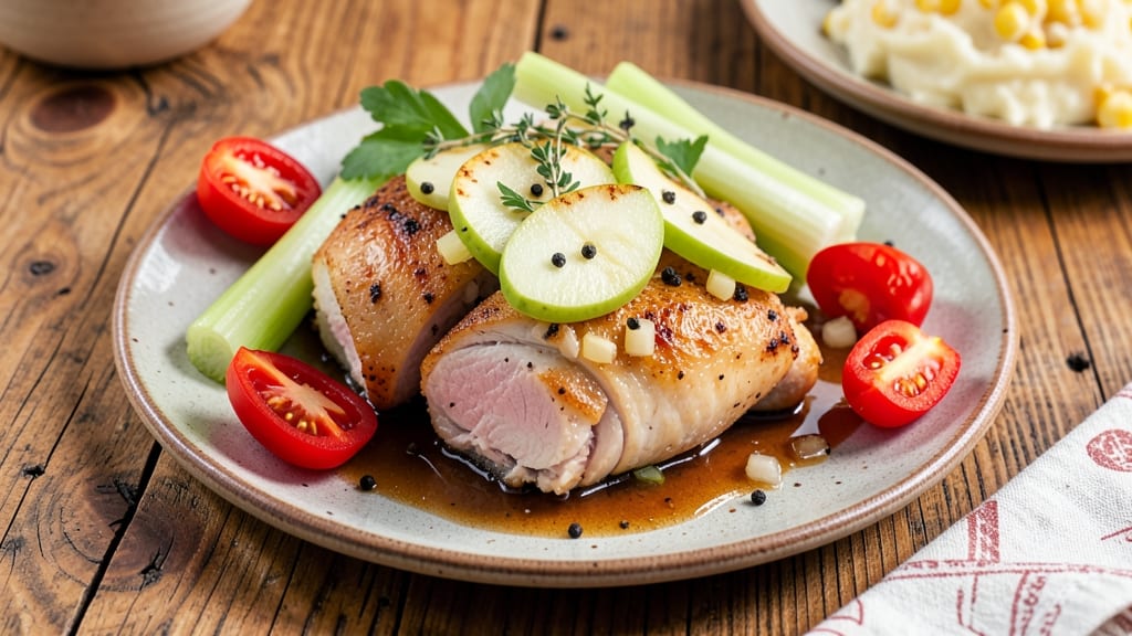 Cracker Barrel Apple Chicken Recipe: Slow-Braised Celery Pepper Crunch Meets Sweet Tart Glaze
