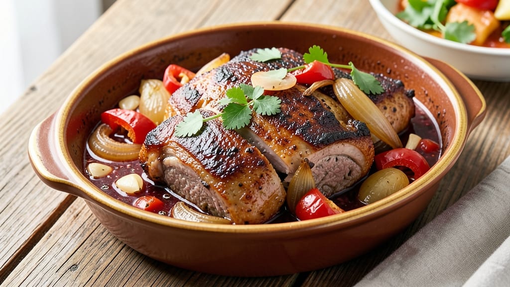 Pork Estofado Recipe with Pineapple Juice: Slow-Braised Richness With Tropical Twist