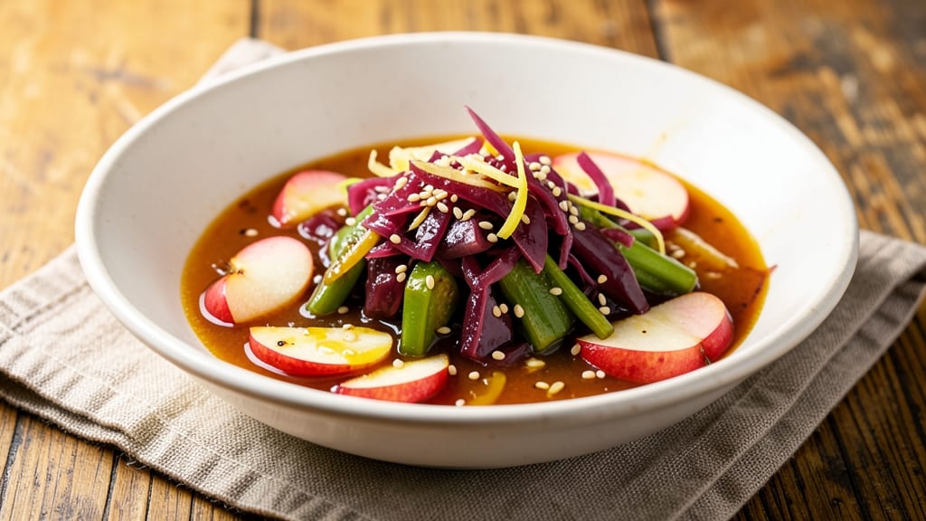 Apple Kimchi Sauce Recipe: Fermented Heat and Sweet-Tart Balance
