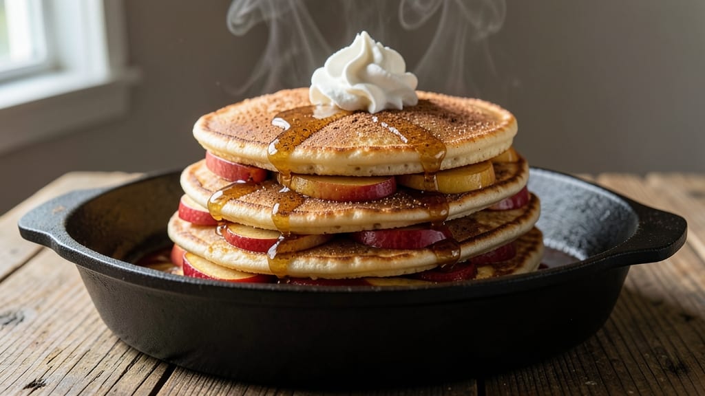 Dutch Oven Apple Pancakes Recipe: Stackable Comfort With Caramelized Topping