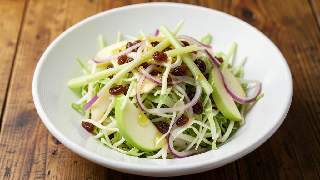 Apple Craisin Coleslaw Recipe: Crunchy Celery and Sweet Apple Harmony