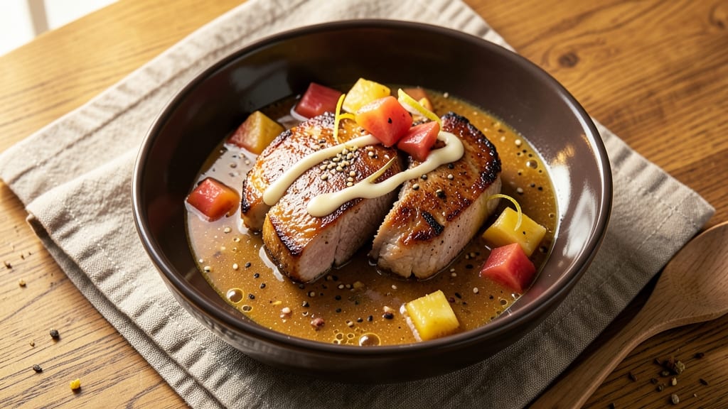 Hawaiian Pineapple Pork Chops Crockpot Recipe: Sweet-Tart Glaze That Caramelizes Edges