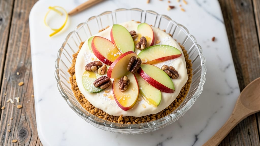Cheesecake Apple Salad Recipe: Crunchy Celery and Creamy Cheesecake Fusion