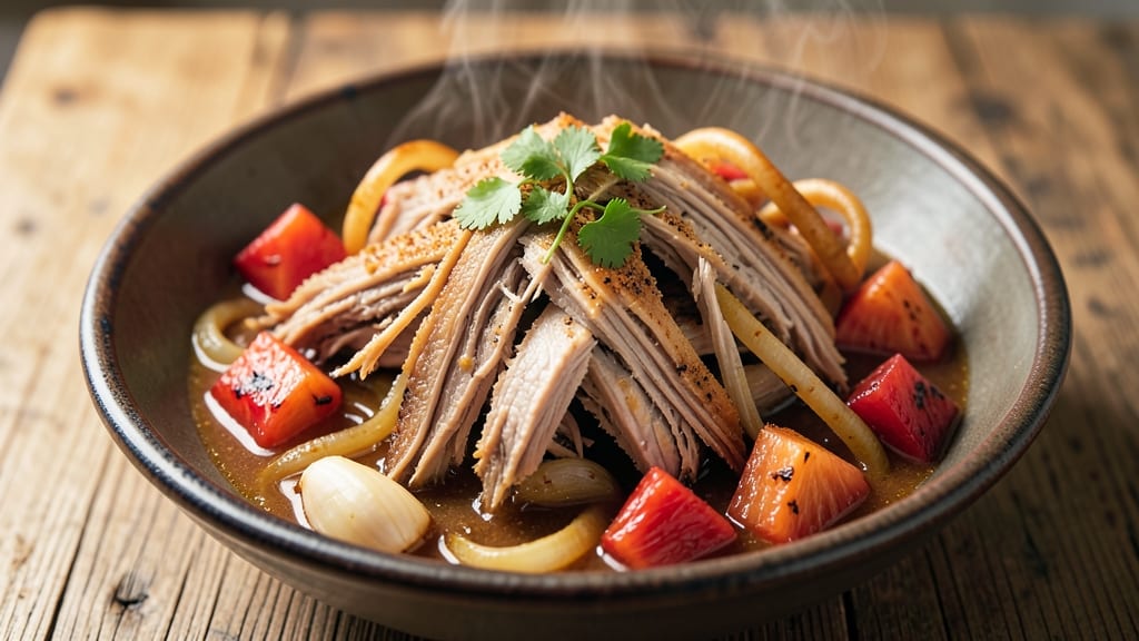 Pulled Pork Slow Cooker Recipe With Pineapple Juice: Tropical Tanginess That Caramelizes Meat