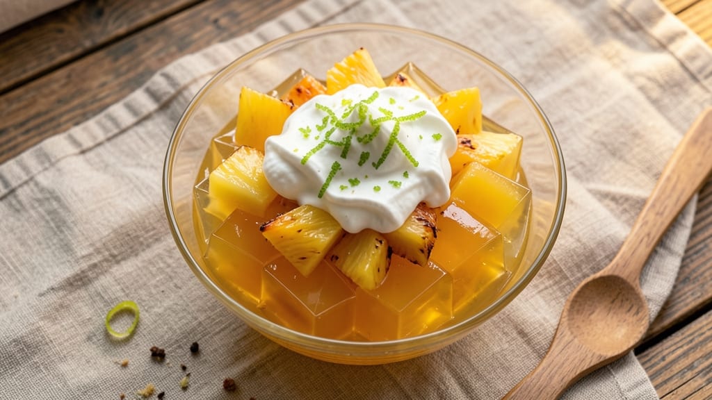 Lime Jello Pineapple Salad Recipe: Tropical Layers With Zesty Refreshment