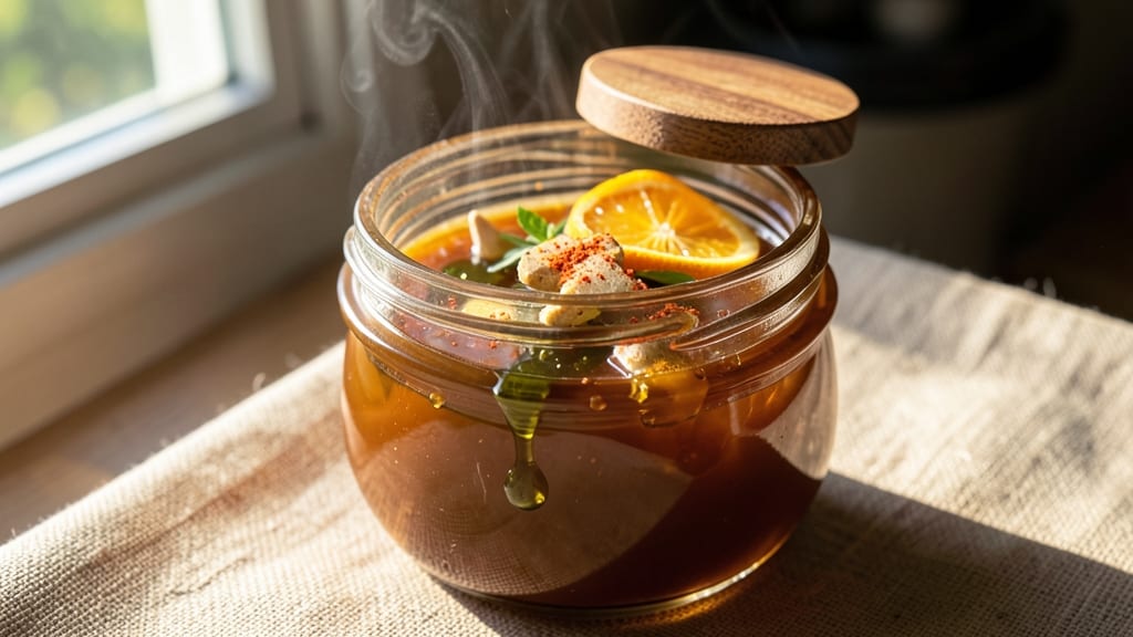 Apple Cider Vinegar Cayenne Pepper and Honey Recipe: Spicy-Sweet Glaze for Grilled or Roasted Dishes