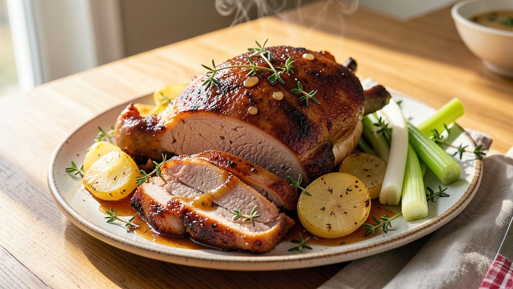 Turkey Recipe With Apple Juice: Slow-Braised Tenderness With Celery Crunch