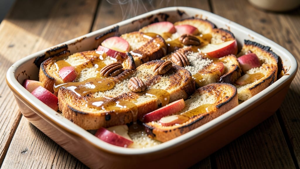 Apple French Toast Bake Recipe: Caramelized Apples and Buttery Crunch in One Dish