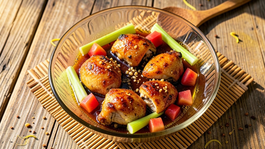 Sweet Pineapple Chicken Recipe: Caramelized Glaze With Crisp Celery Crunch