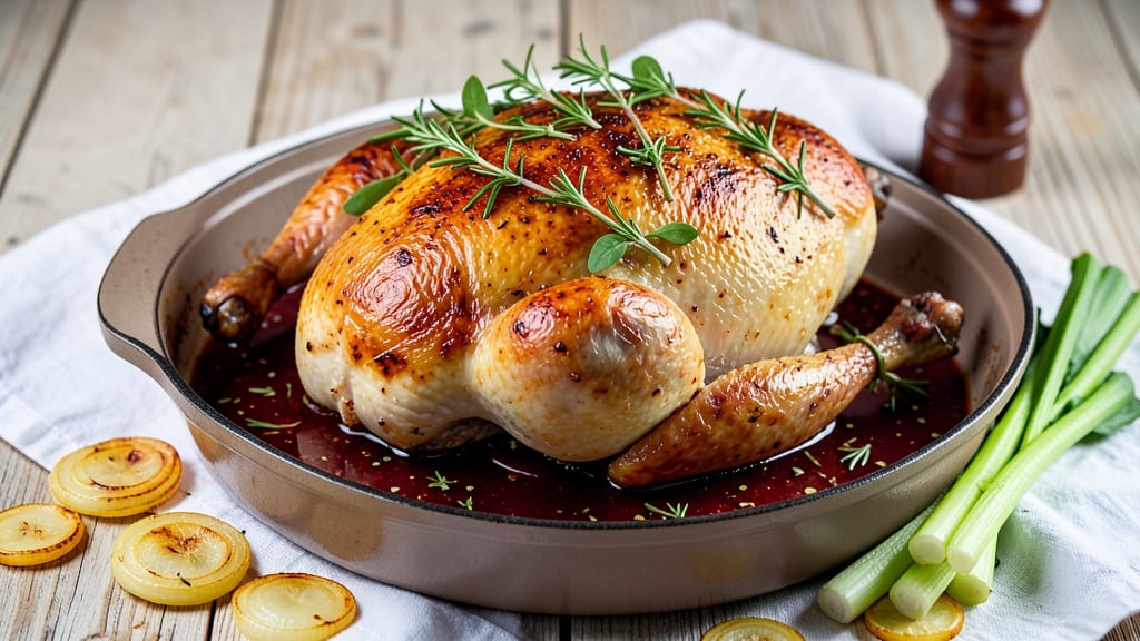Apple Tea Turkey Recipe: Slow-Braised Spice and Celery Crunch Fusion
