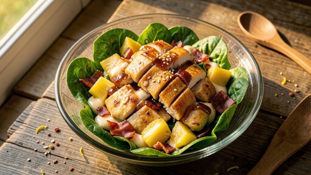 Jason's Deli Pineapple Chicken Salad Recipe: Tropical Crunch Meets Sweet Tart Glaze