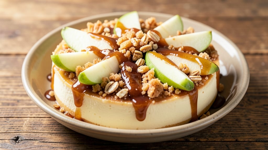 Cheesecake Factory Dutch Apple Caramel Streusel Recipe: Warm Spiced Apple Streusel With Gooey Caramel Drizzle