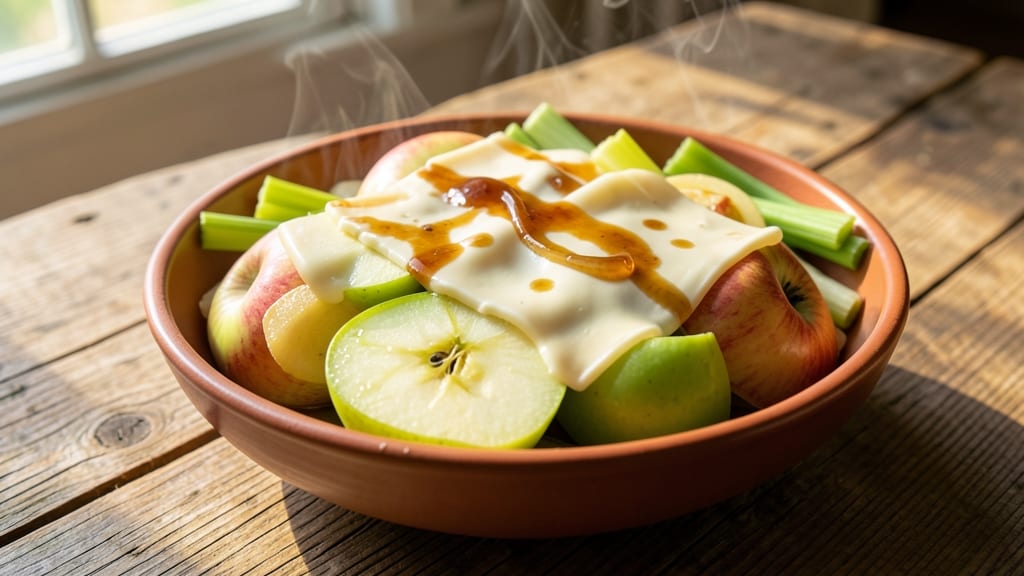 Polish Apple Cheese Recipe: Savory-Sweet Braise With Celery Crunch Twist